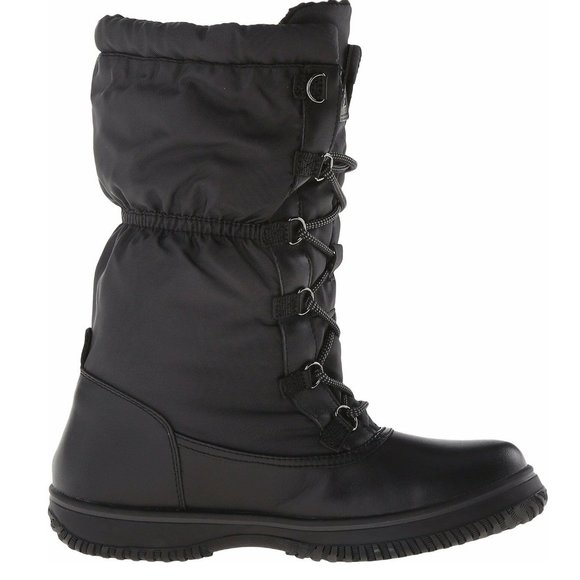 Coach Sage Cold Weather Hiking Snow Boot Black Nib - Picture 3 of 6